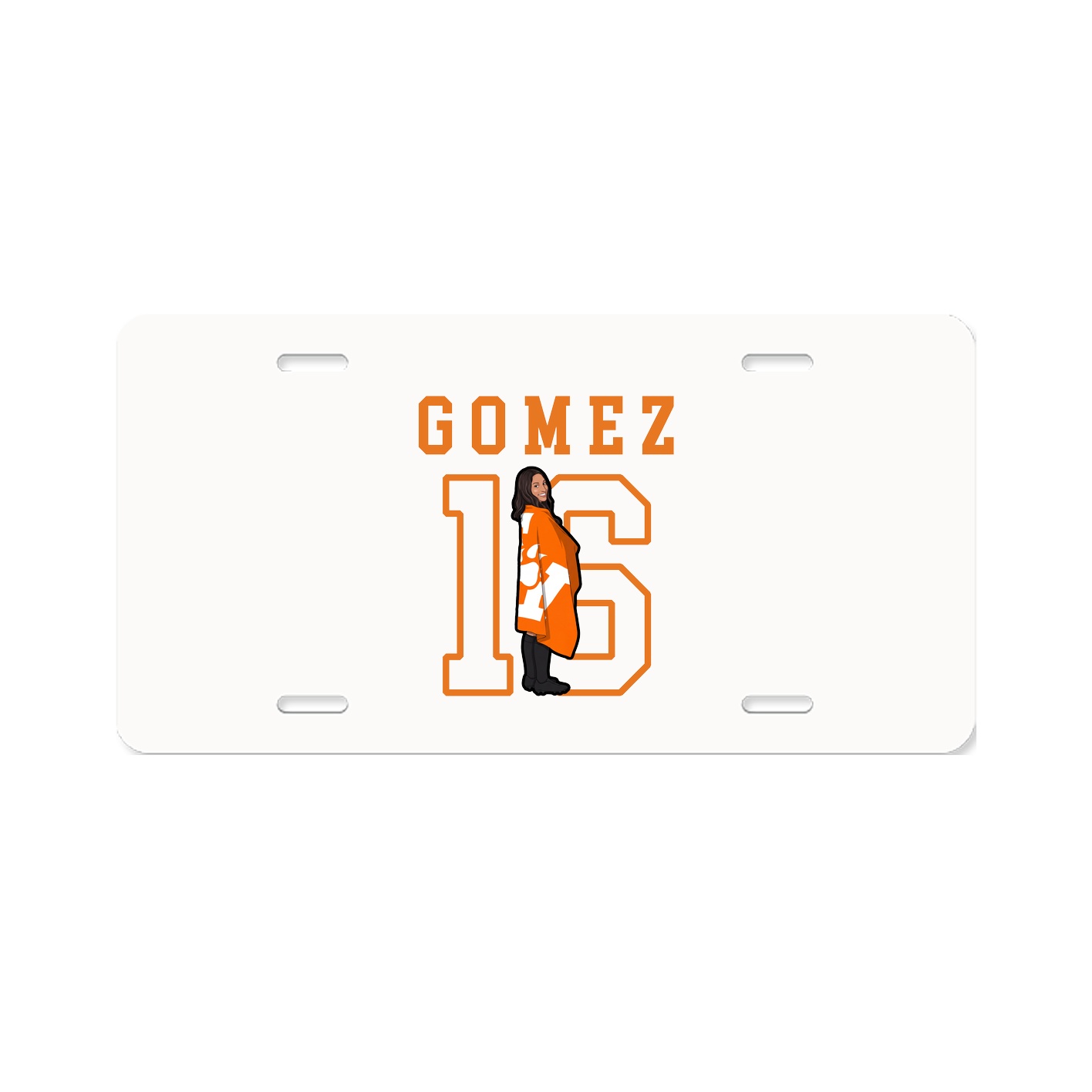 License Plate — Shirsey in Classic