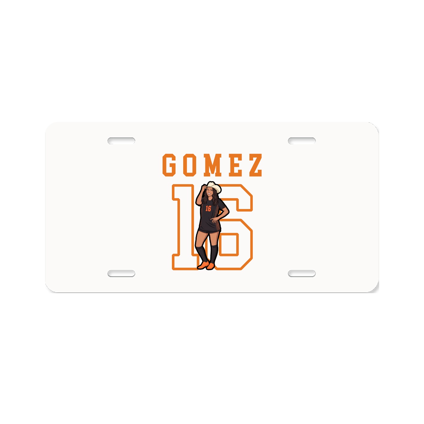 License Plate — Shirsey in Classic