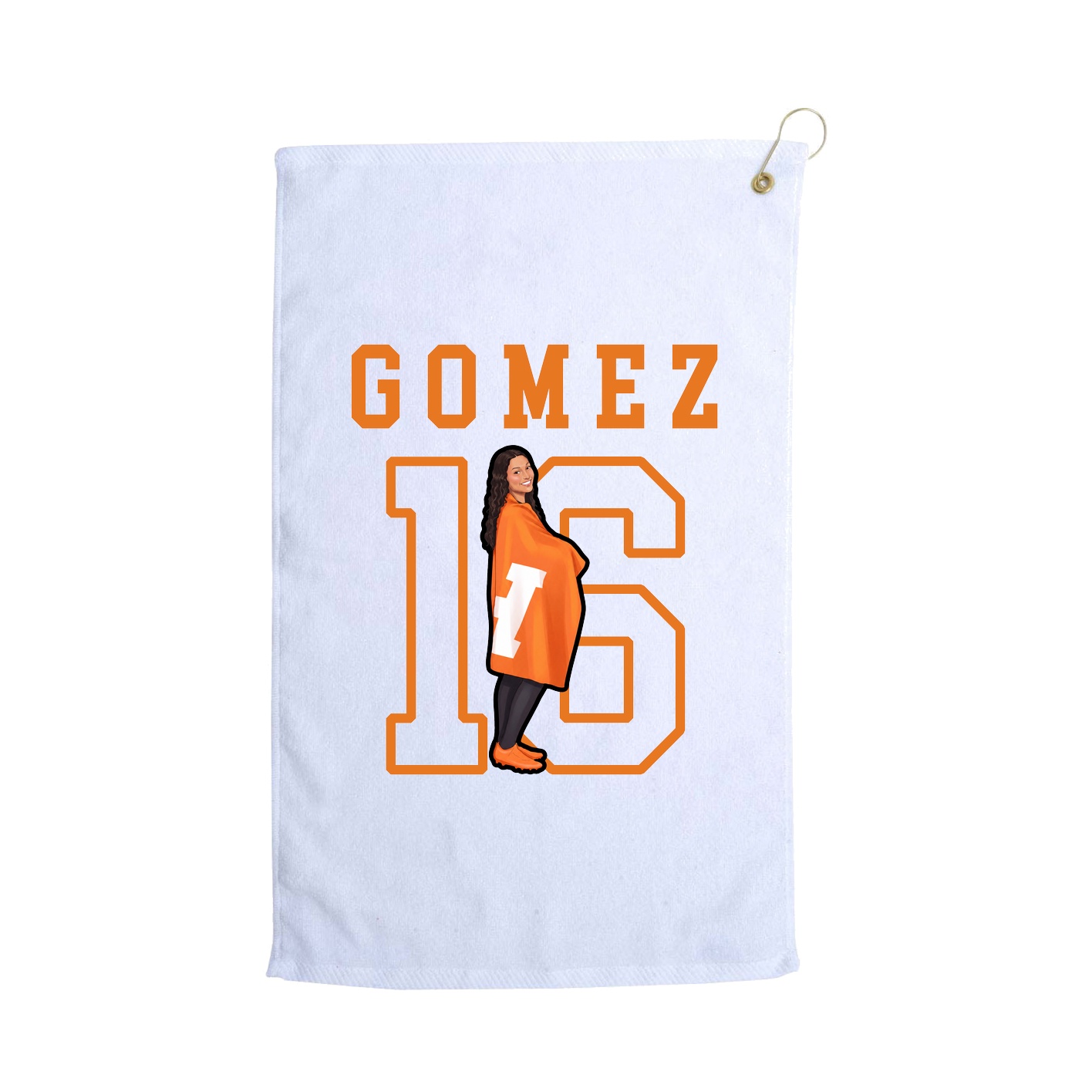Golf Towel — Shirsey in White