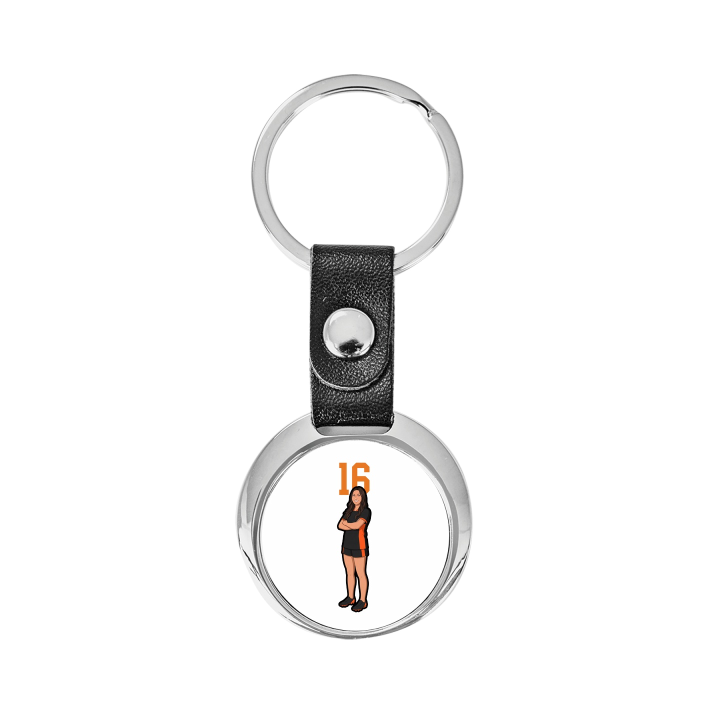 Key Chain — Number Top in Classic