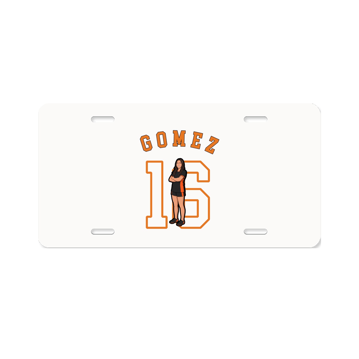 License Plate — Shirsey Arch in Classic