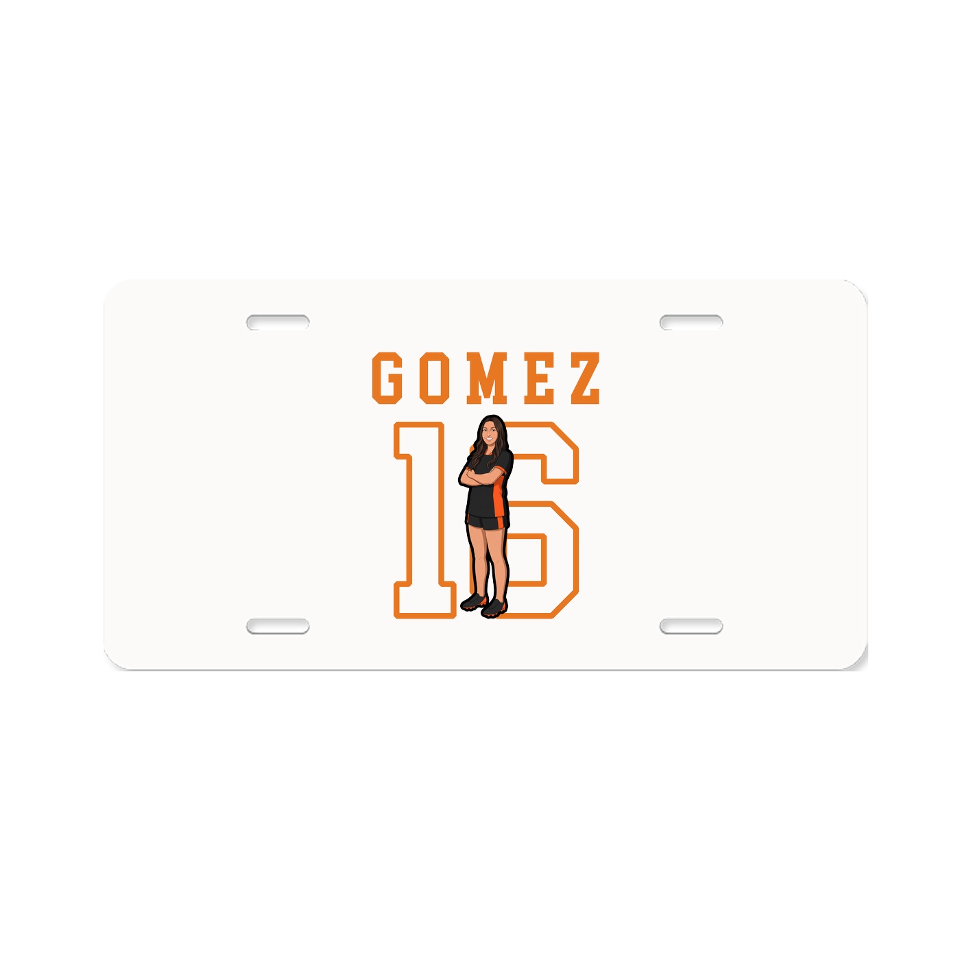 License Plate — Shirsey in Classic
