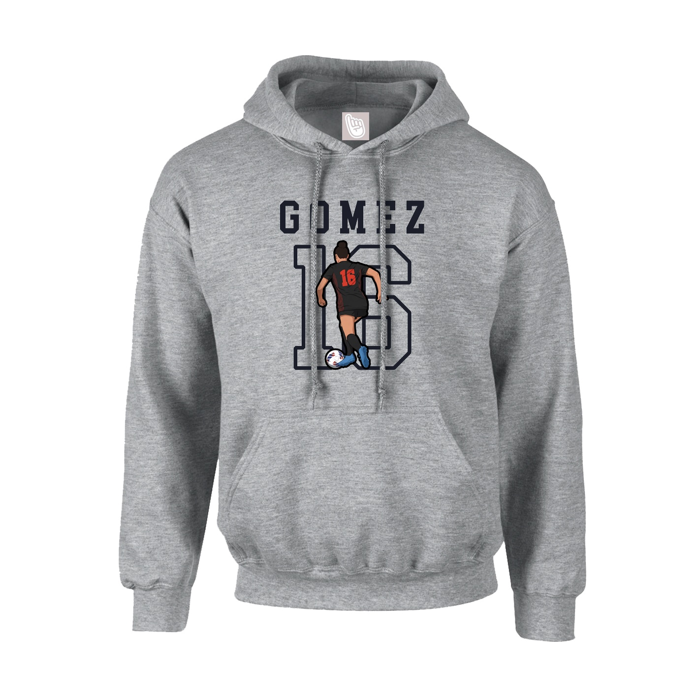 Hoodie — Shirsey in Grey