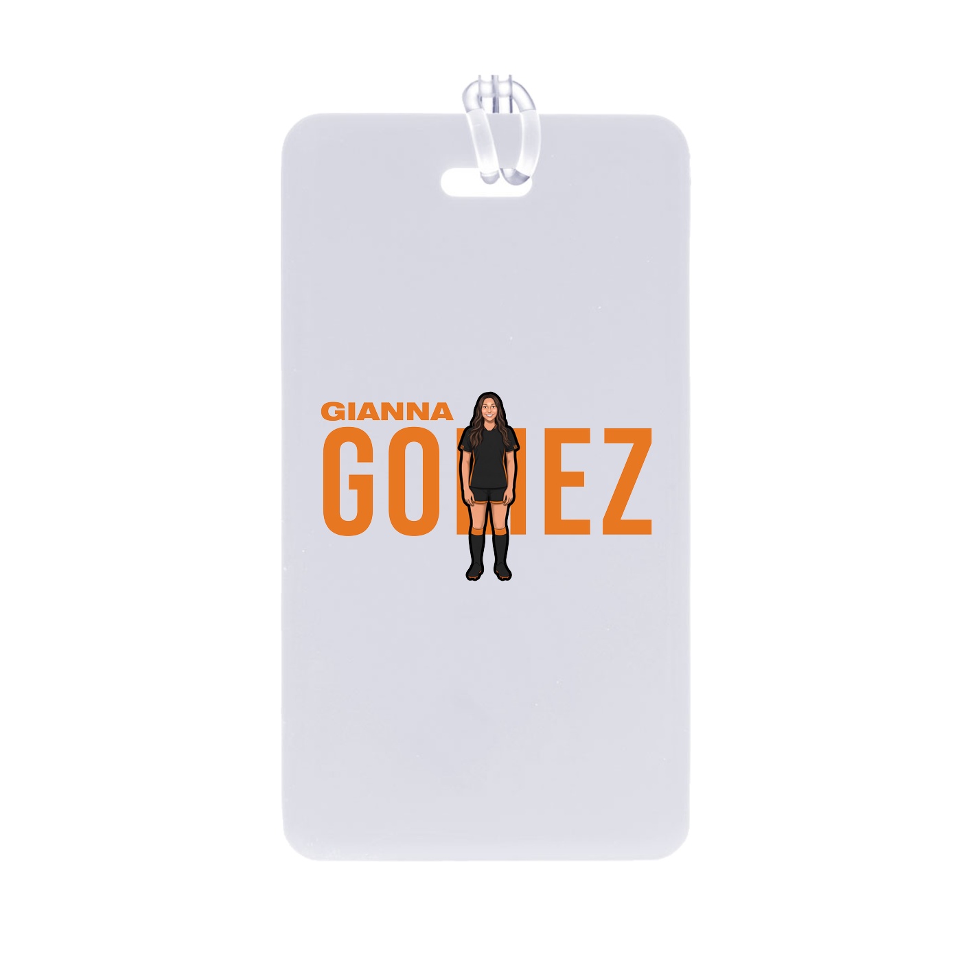 Bag Tag — Player Name in Classic
