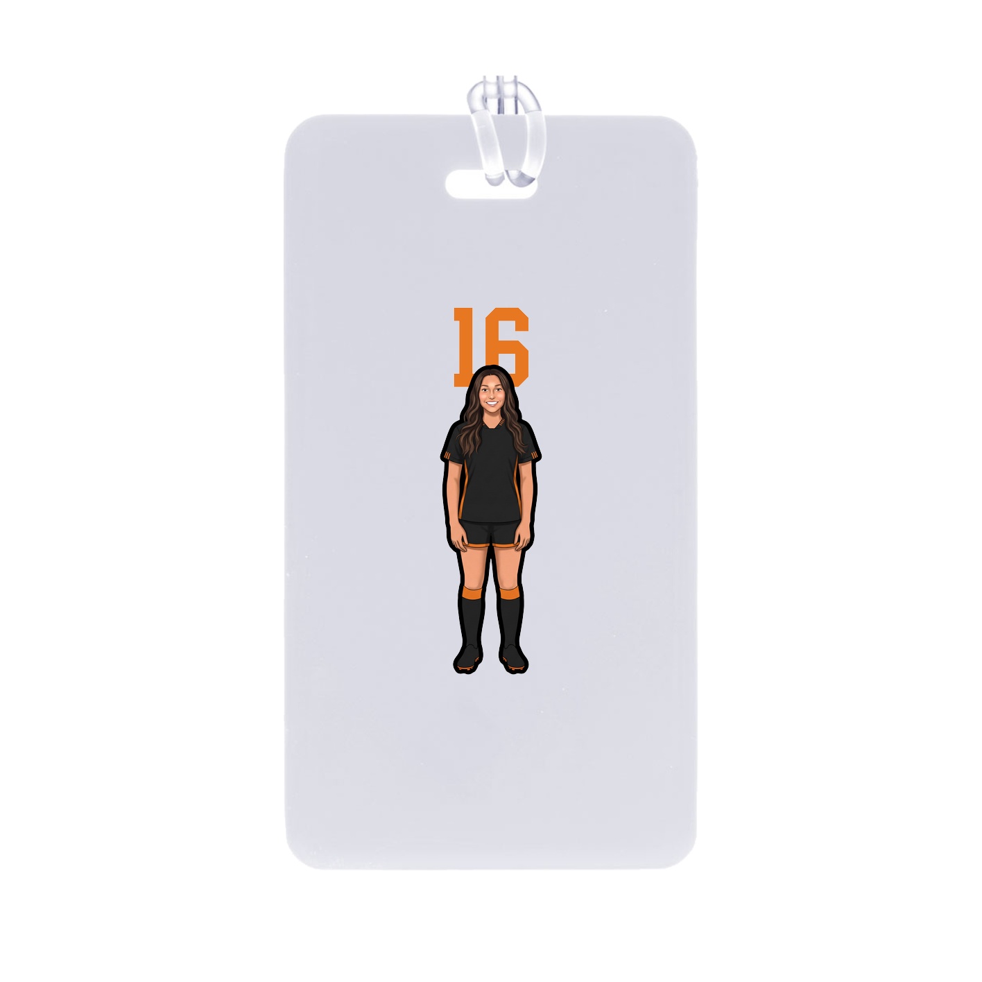 Bag Tag — Number Top in Classic