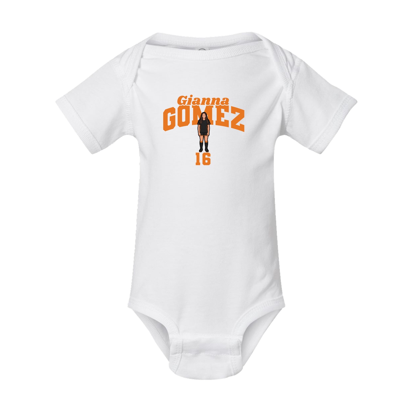 Baby Onesie — Signature Arch in White