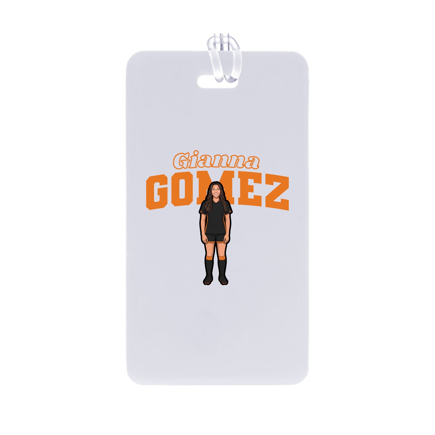 Bag Tag — Name Arch in Classic
