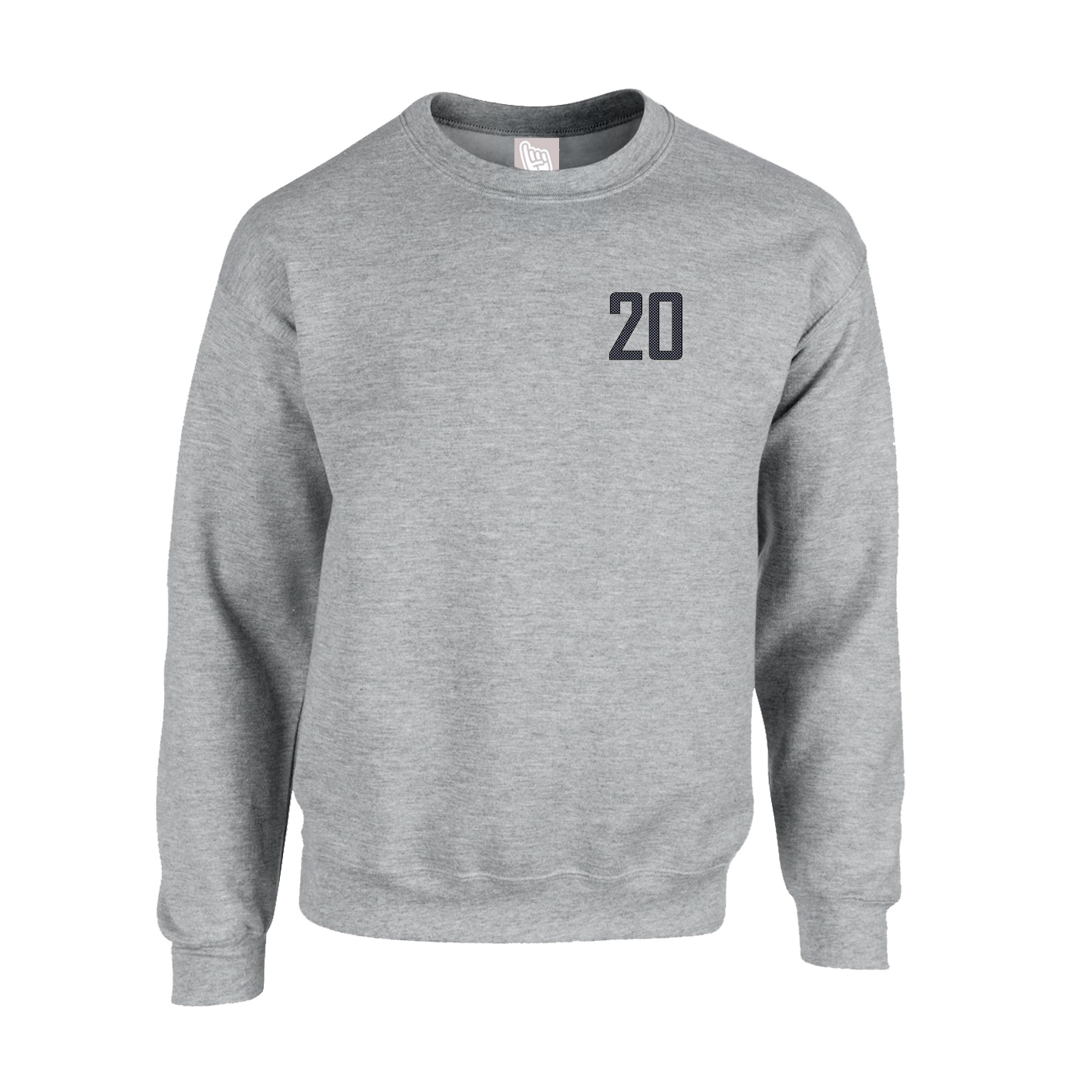 Fleece Crew — Front Shirsy in Grey