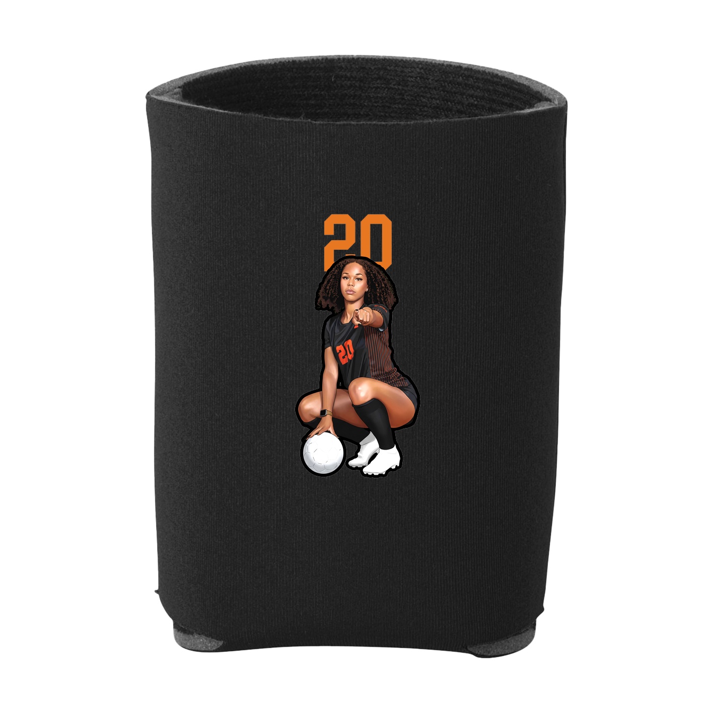 Can Holder — Number Top in Black