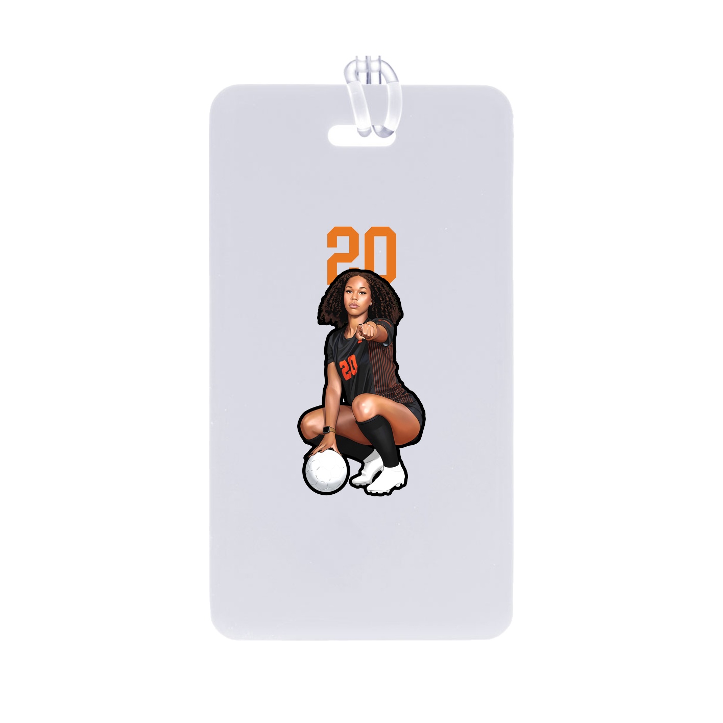 Bag Tag — Number Top in Classic