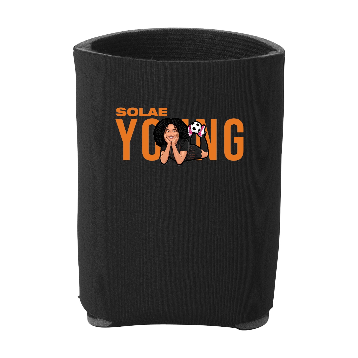 Can Holder — Player Name in Black