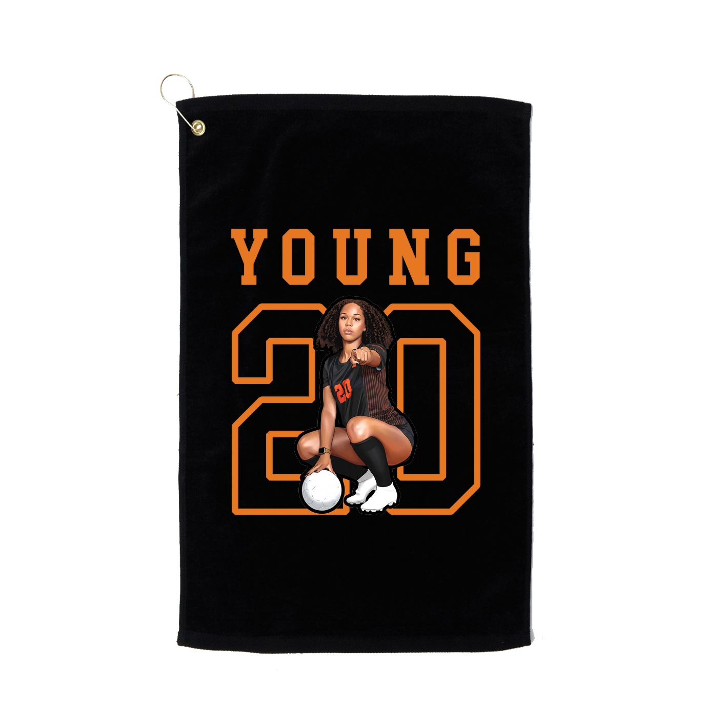 Golf Towel — Shirsey in Black