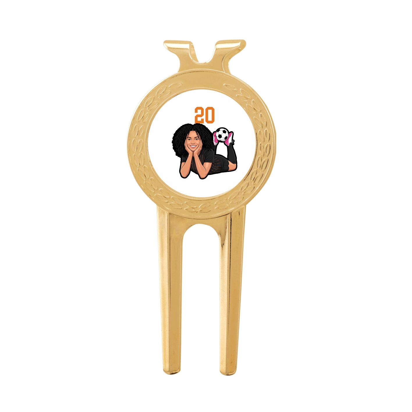 Divot Tool with Ball Marker — Number Top in Classic