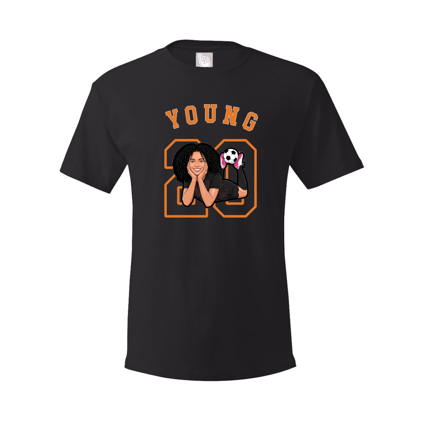 Youth Tee — Shirsey Arch in Black