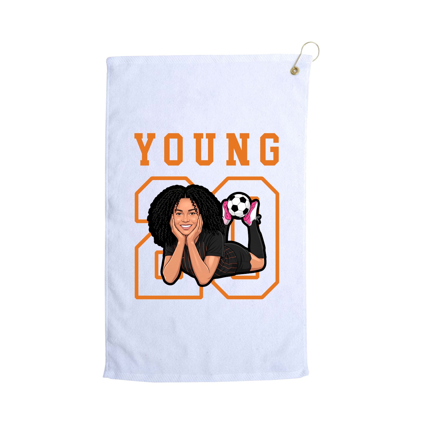Golf Towel — Shirsey in White