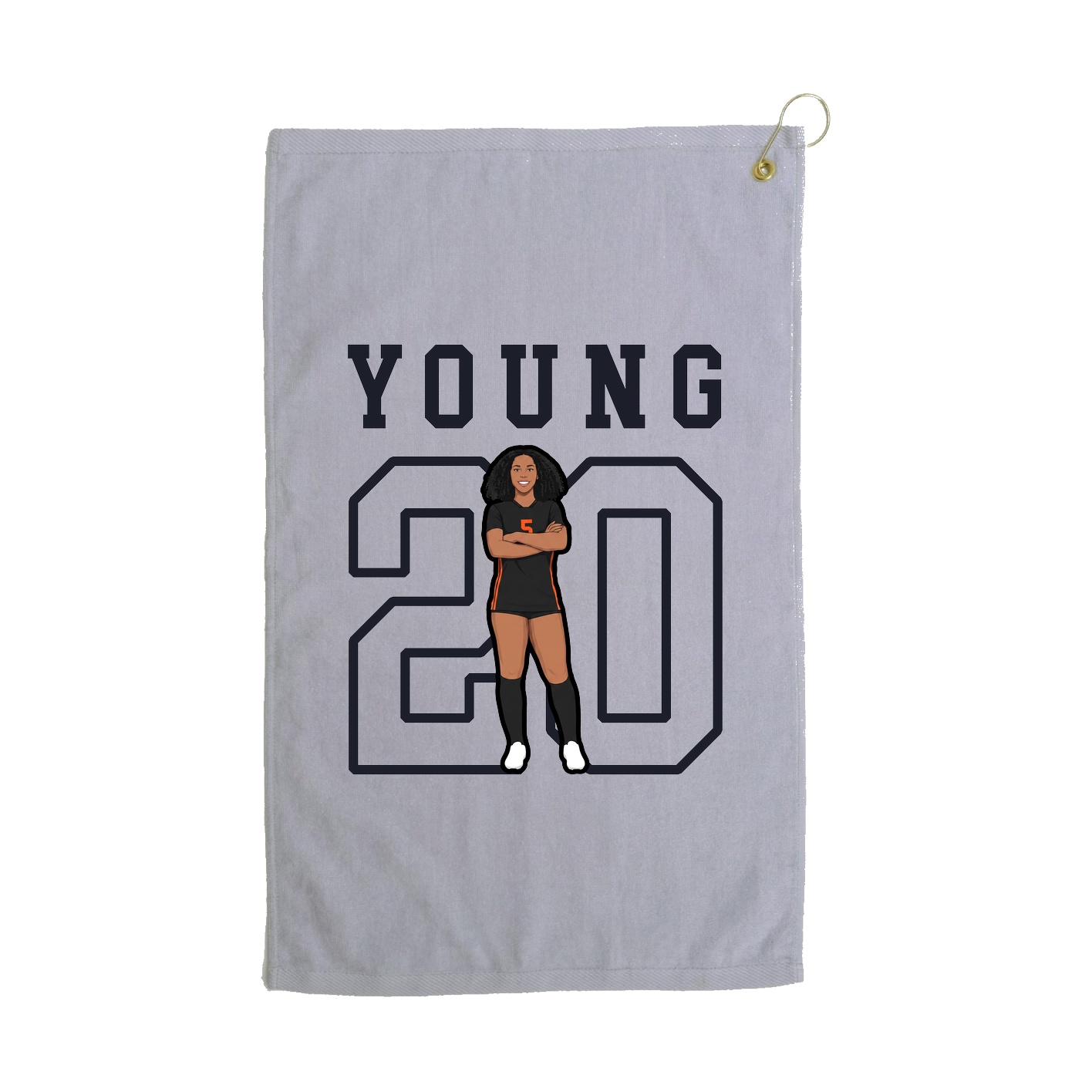 Golf Towel — Shirsey in Grey