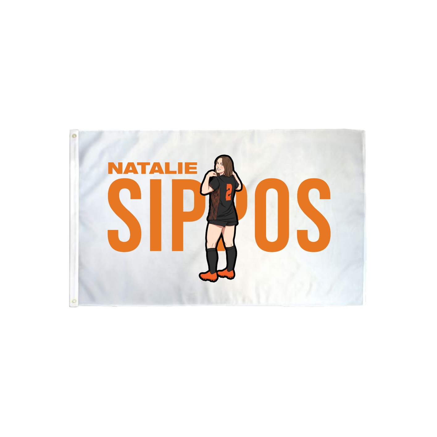 3x5 Flag — Player Name in Classic