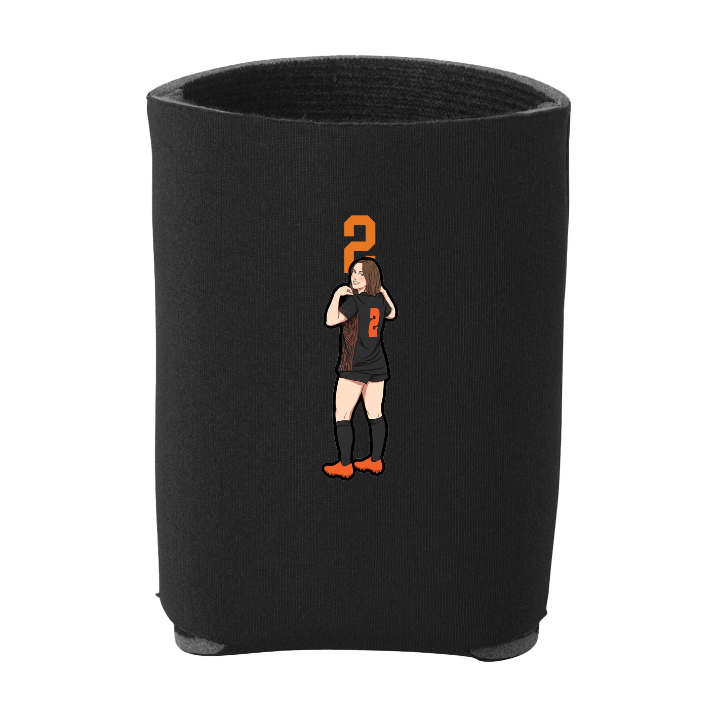 Can Holder — Number Top in Black