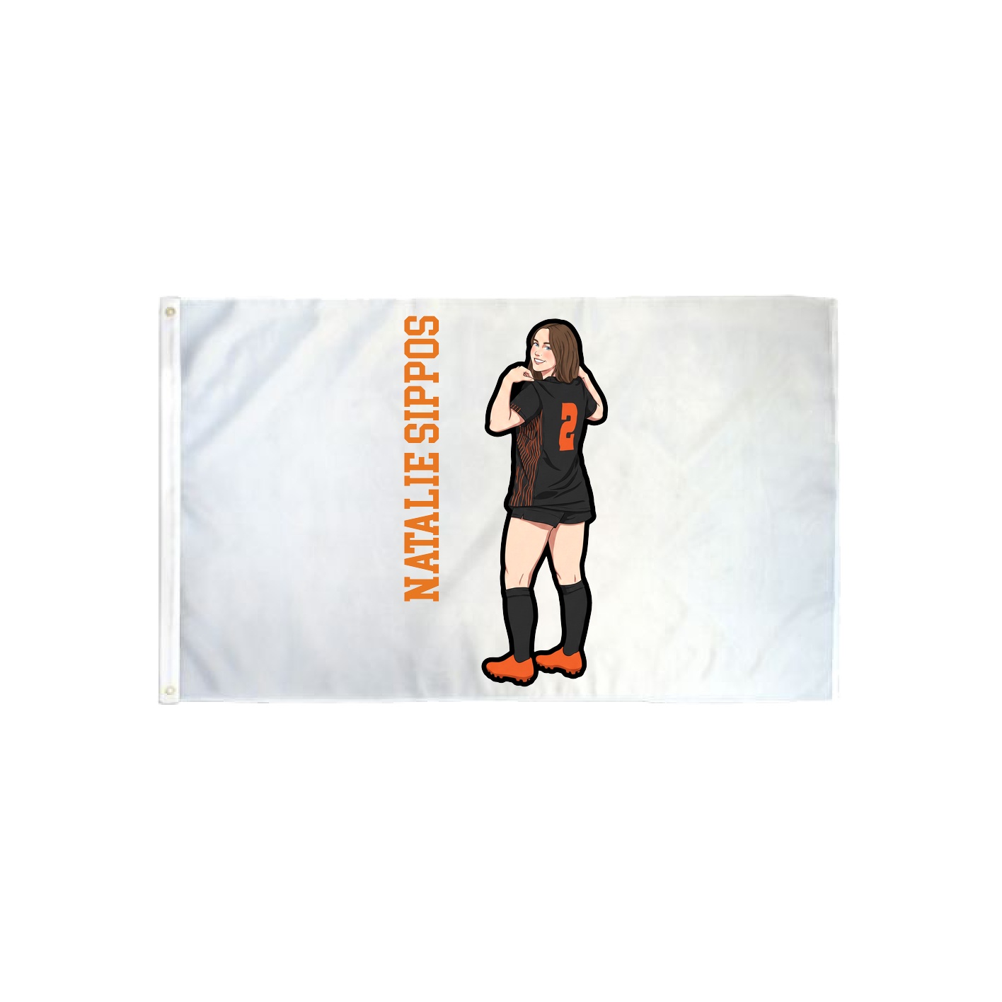 3x5 Flag — Name Vertical in Classic