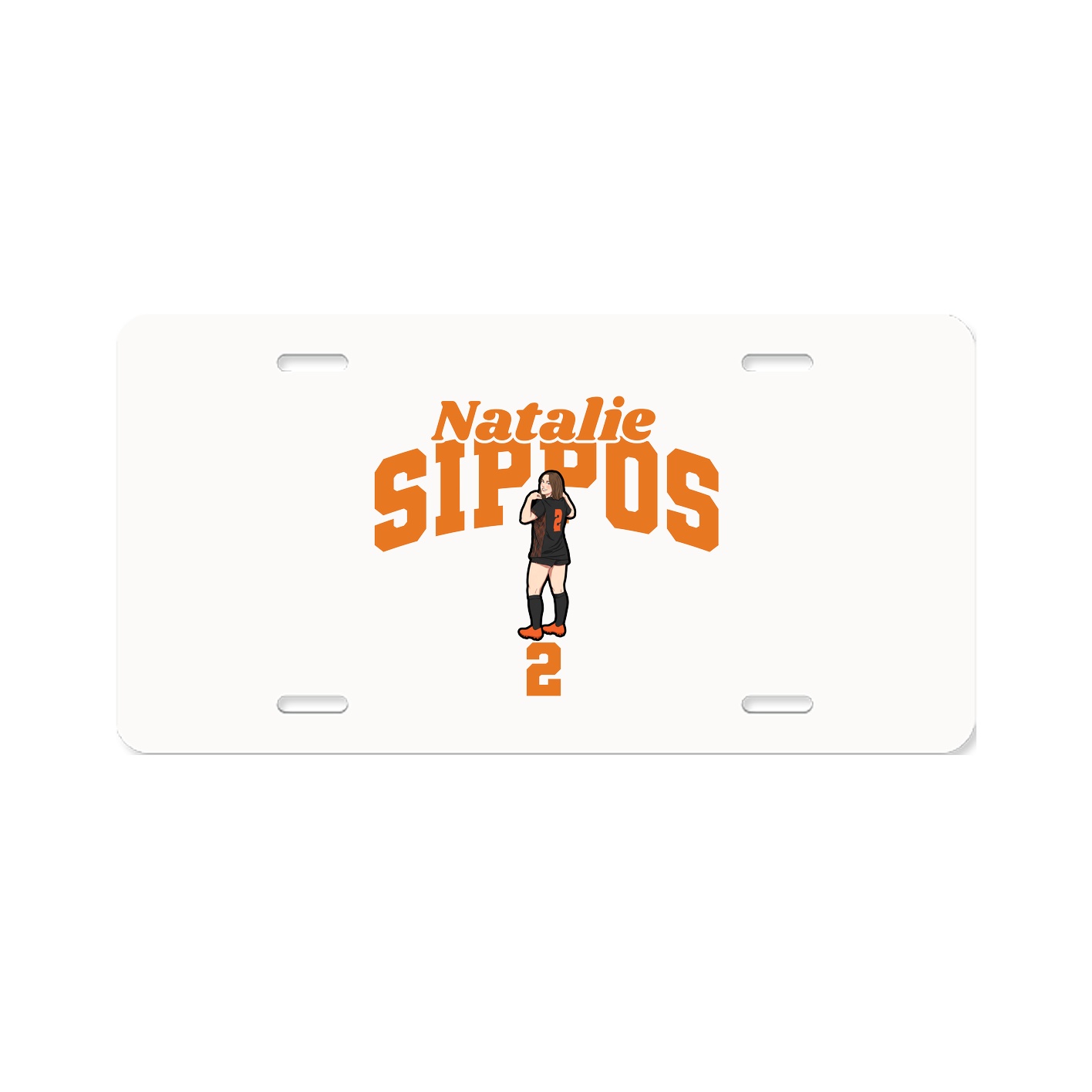 License Plate — Signature Arch in Classic