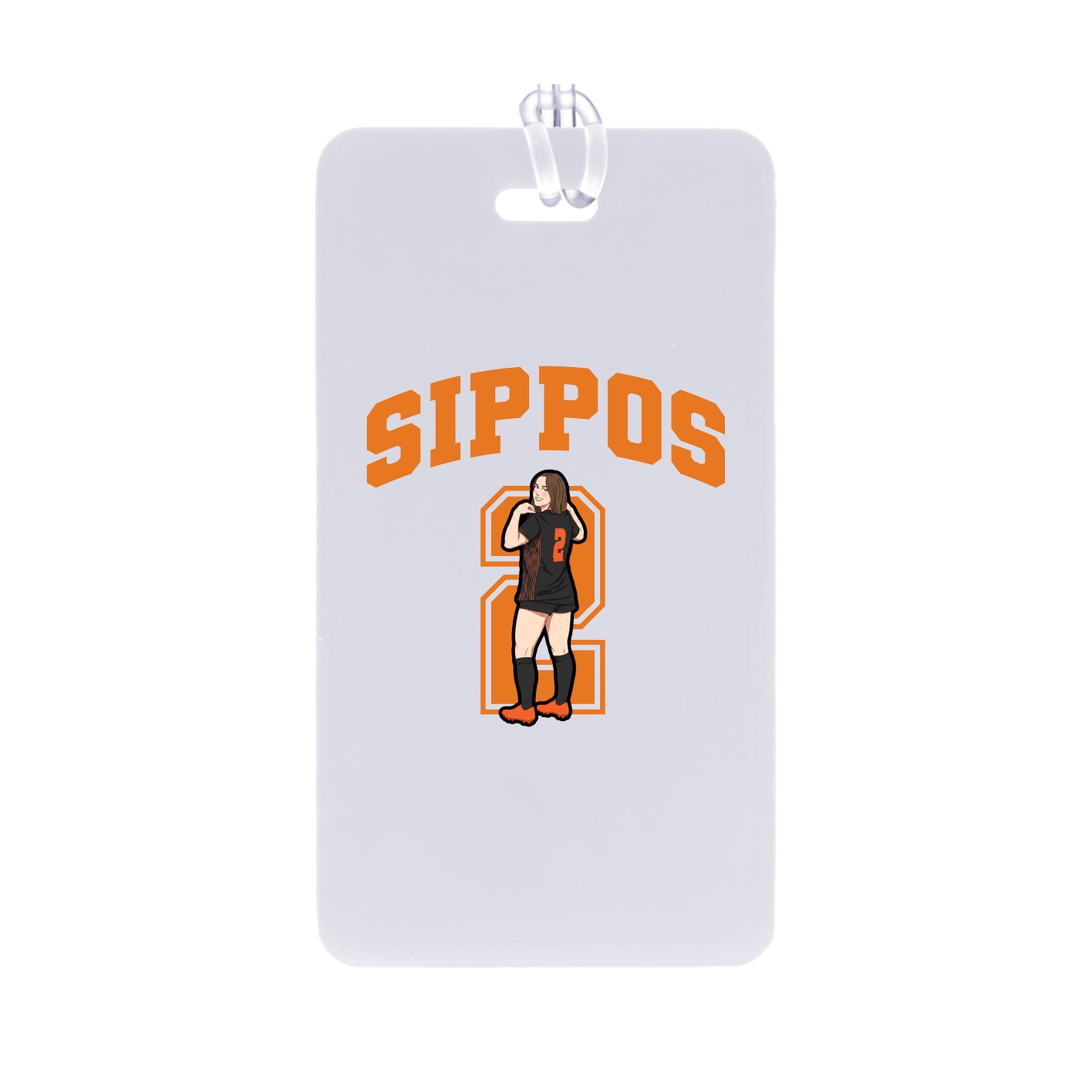 Bag Tag — Number in Classic
