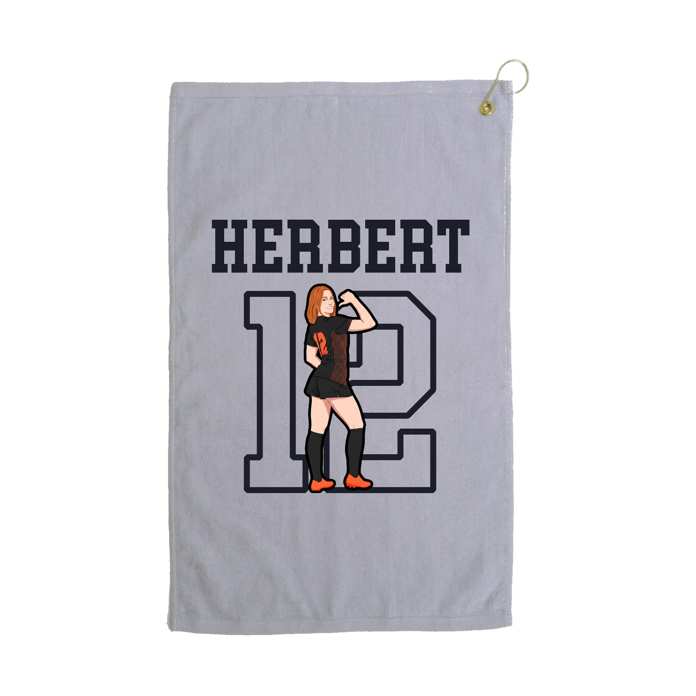 Golf Towel — Shirsey in Grey