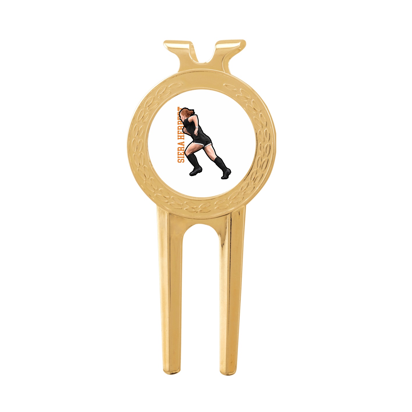 Divot Tool with Ball Marker — Name Vertical in Classic