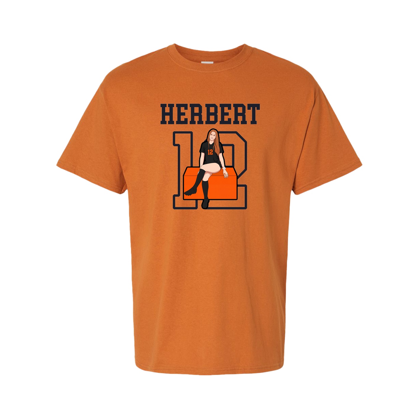Tee — Shirsey in Orange