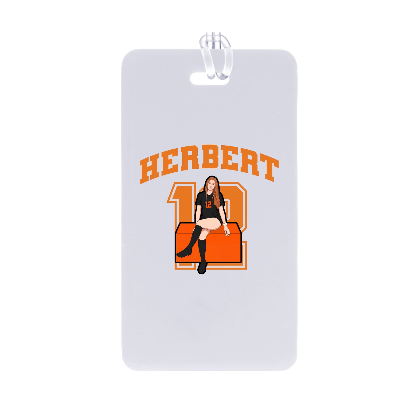 Bag Tag — Number in Classic