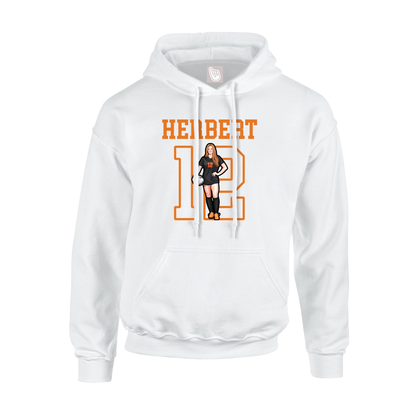 Youth Hoodie — Shirsey in White