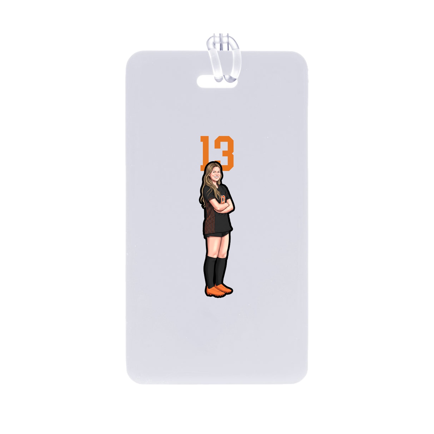 Bag Tag — Number Top in Classic