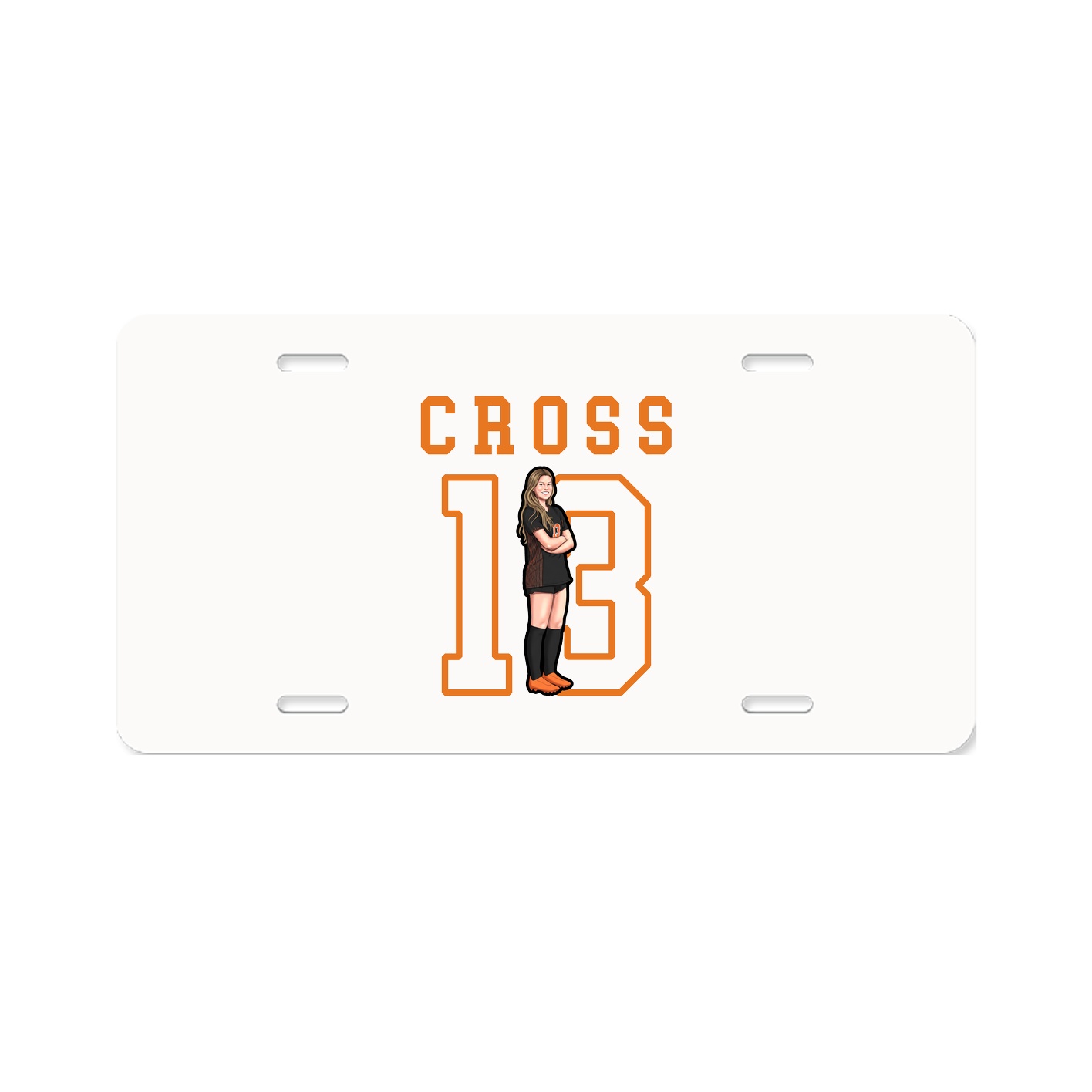 License Plate — Shirsey in Classic