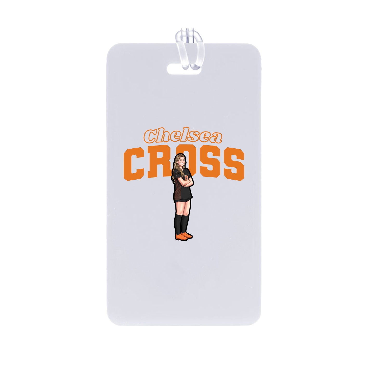 Bag Tag — Name Arch in Classic