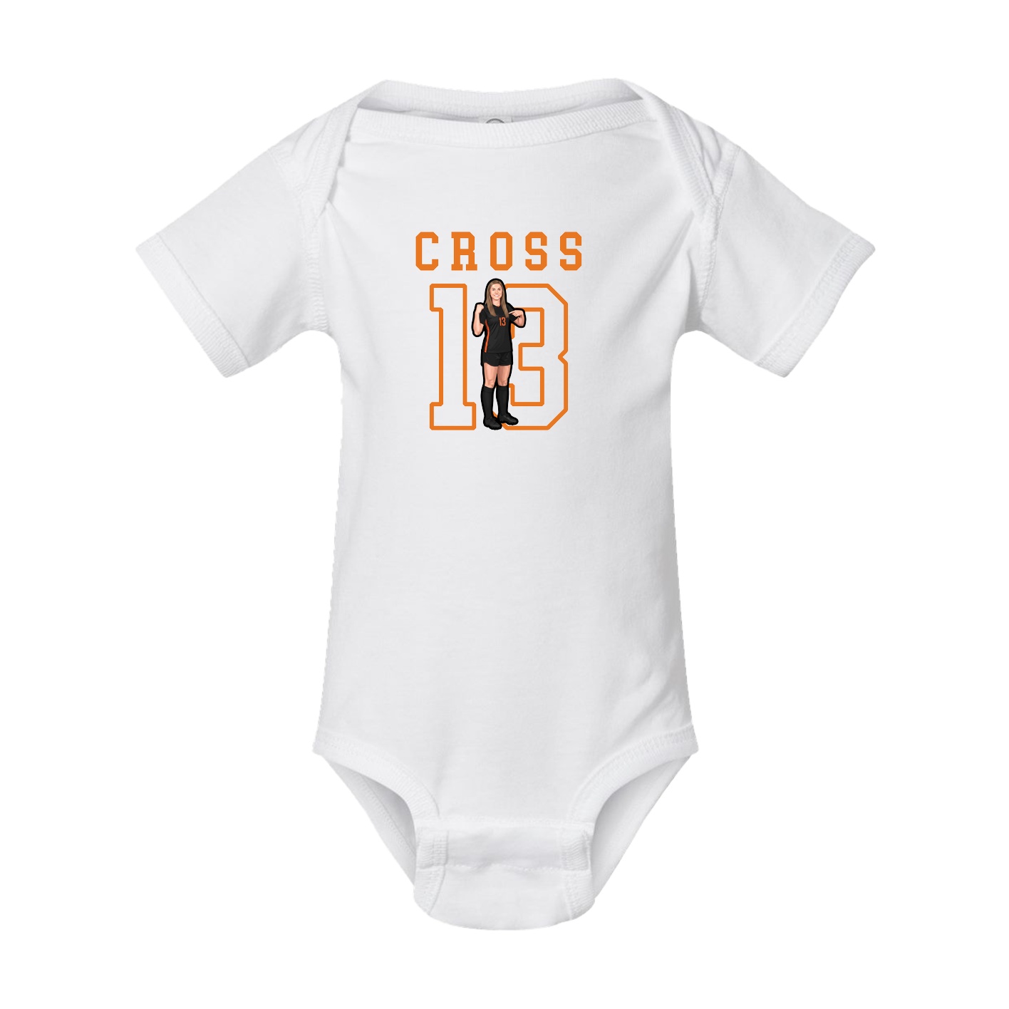 Baby Onesie — Shirsey in White