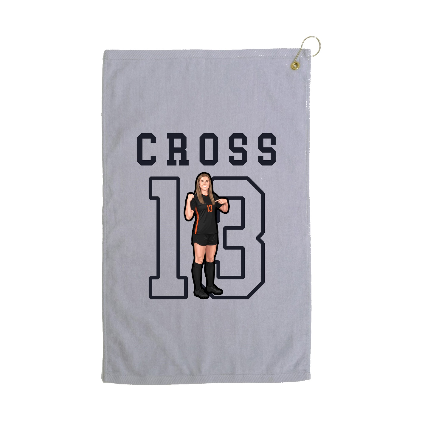 Golf Towel — Shirsey in Grey