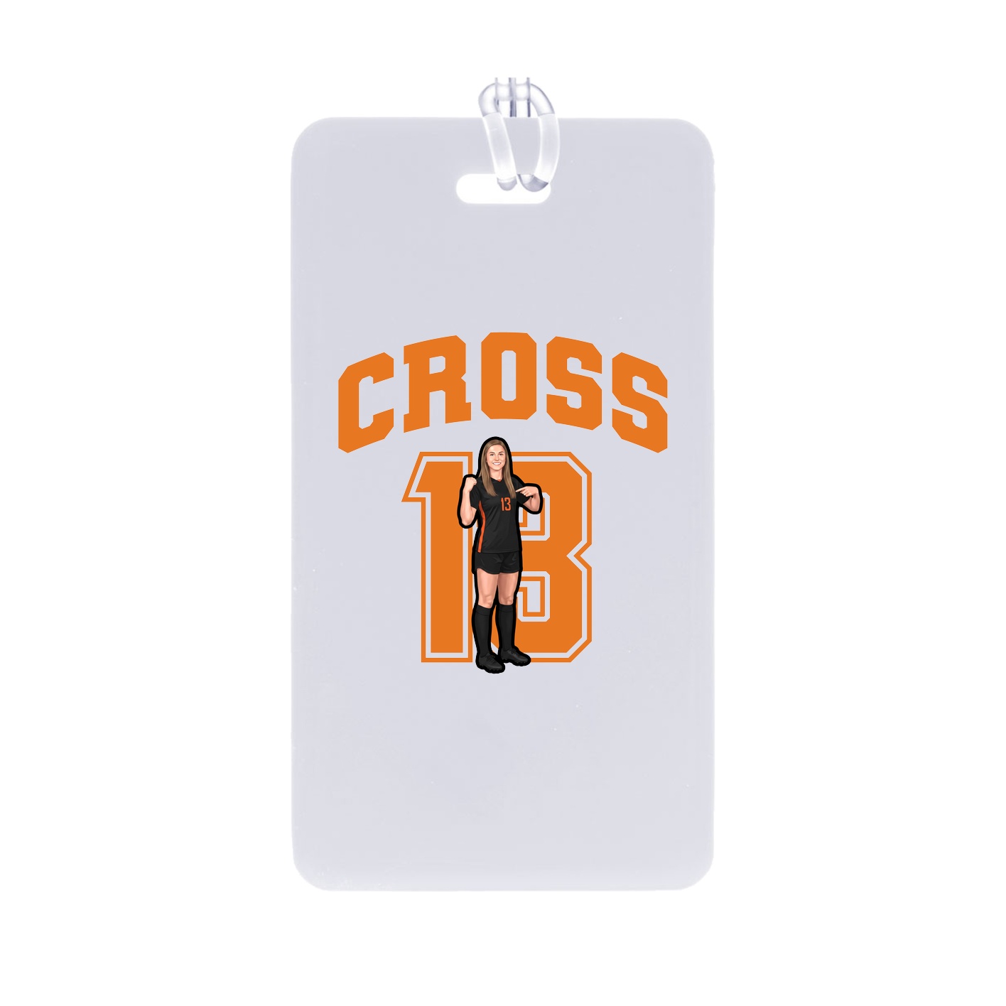 Bag Tag — Number in Classic
