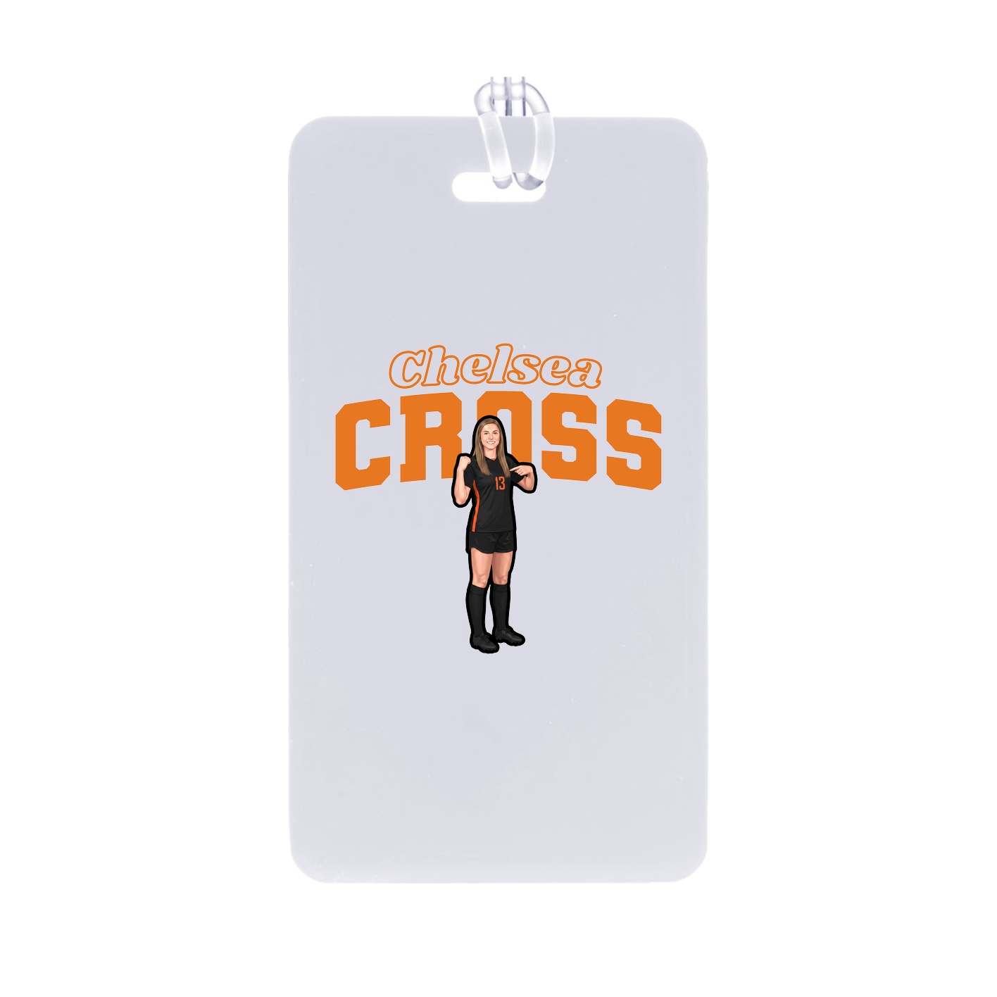 Bag Tag — Name Arch in Classic