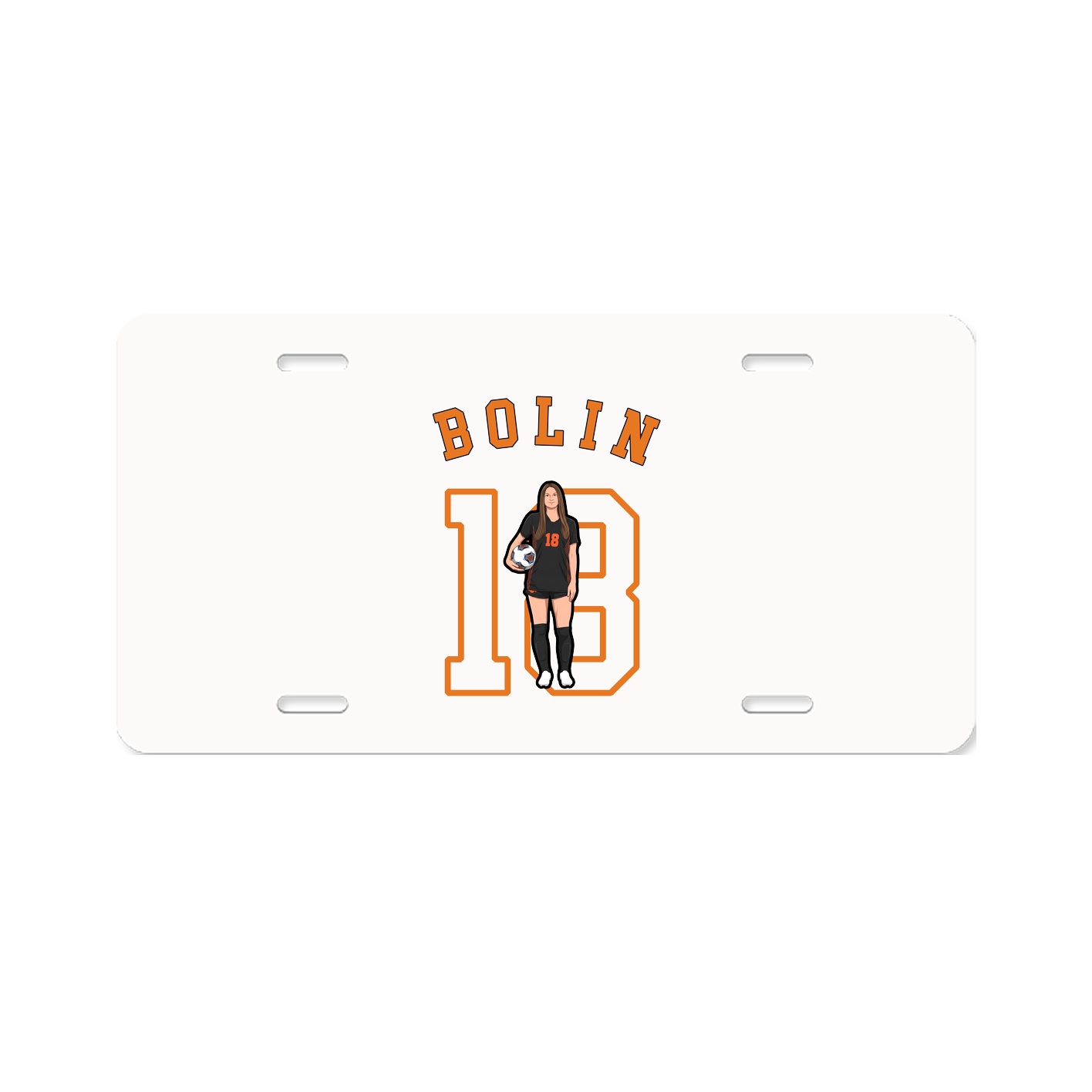 License Plate — Shirsey Arch in Classic