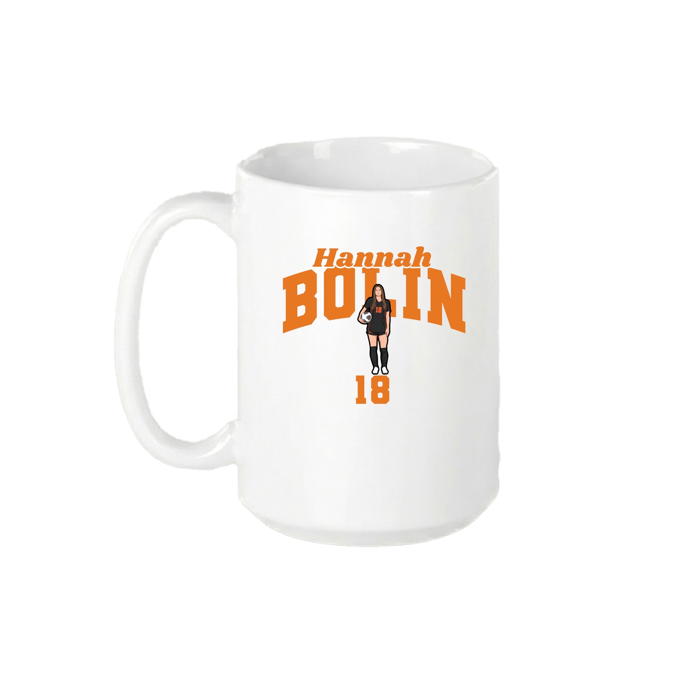 15oz Coffee Mug — Signature Arch in White