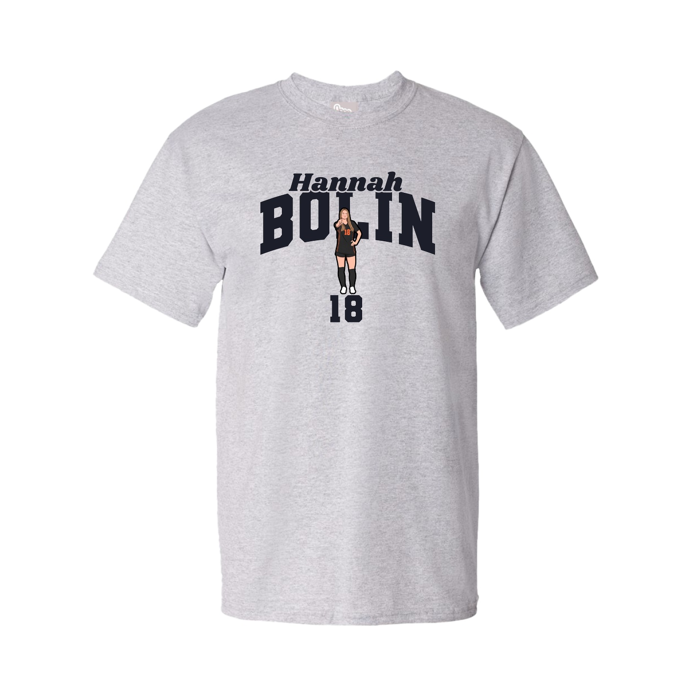Youth Tee — Signature Arch in Grey