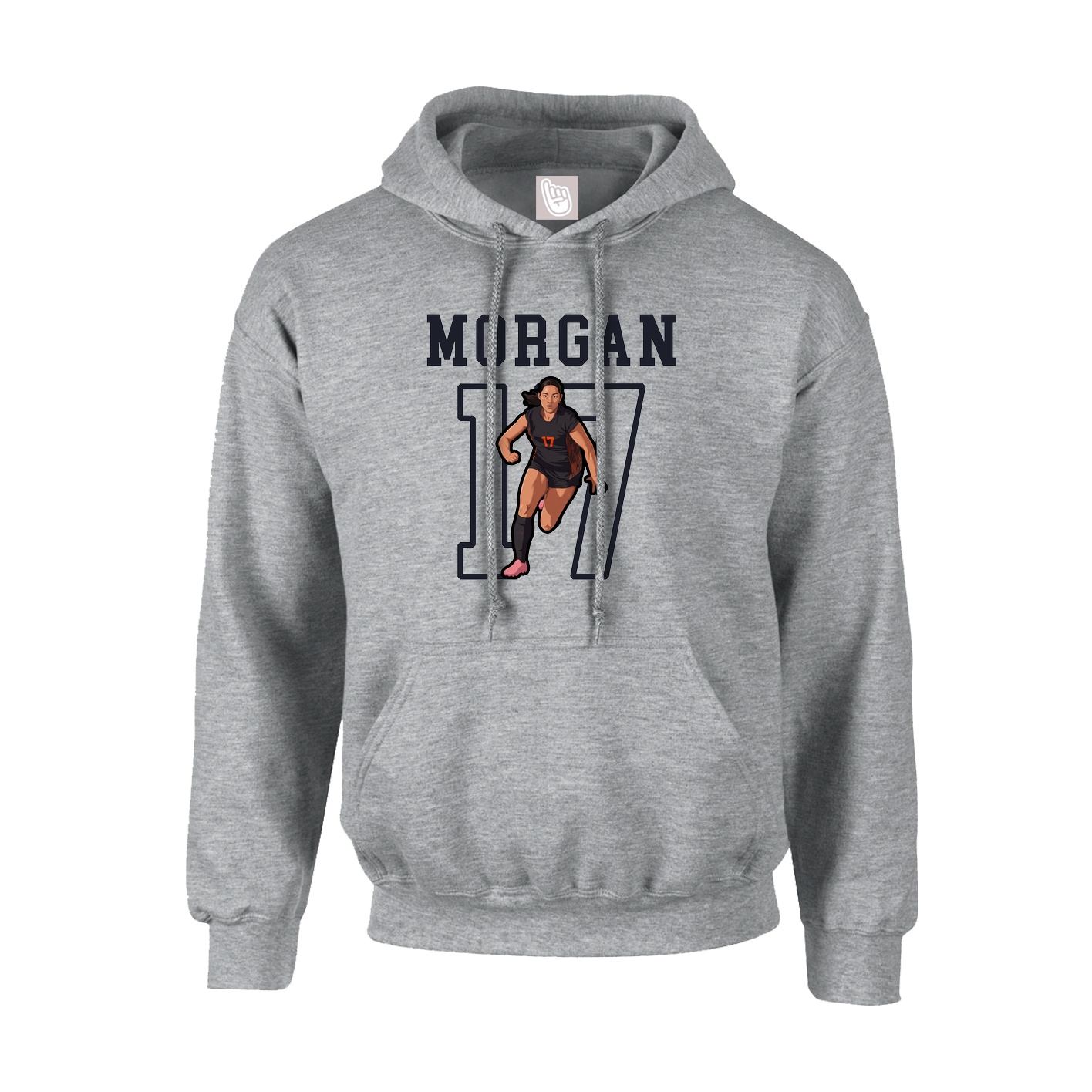 Youth Hoodie — Shirsey in Grey