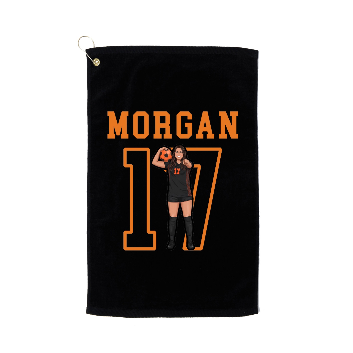 Golf Towel — Shirsey in Black