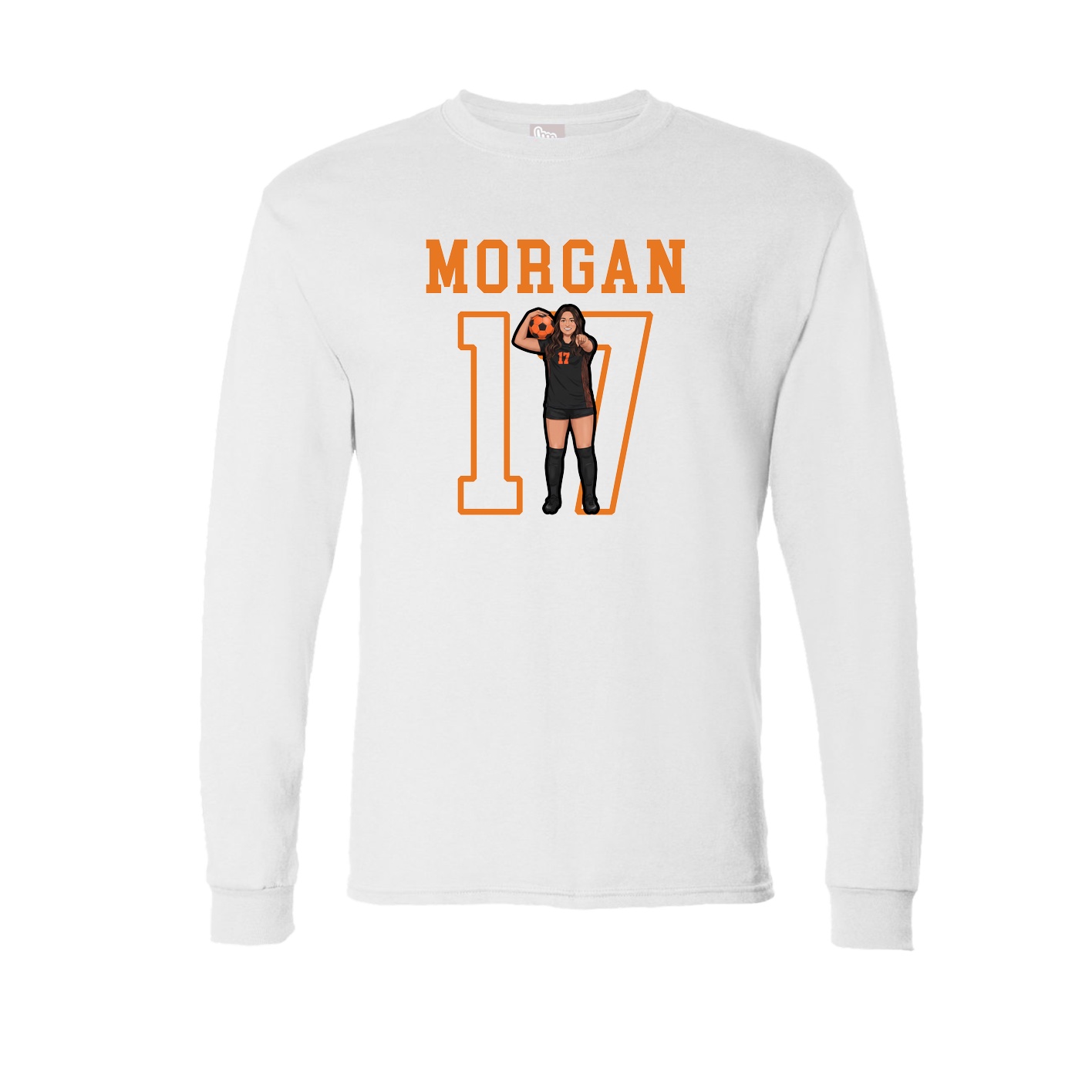 Long Sleeve Tee — Shirsey in White
