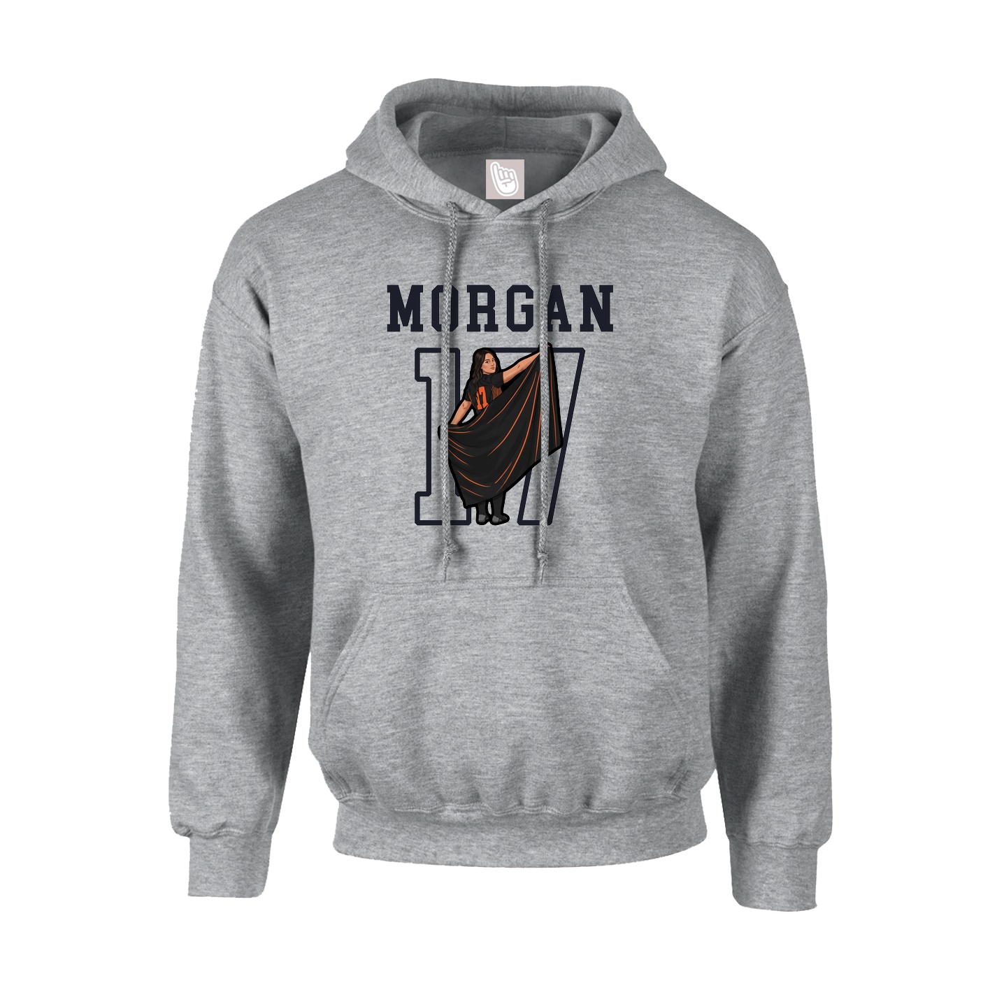 Youth Hoodie — Shirsey in Grey