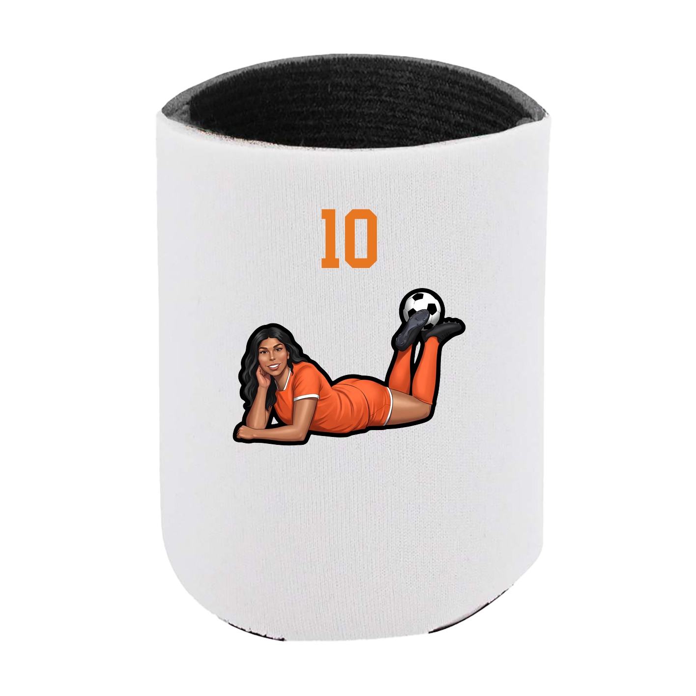 Can Holder — Number Top in White