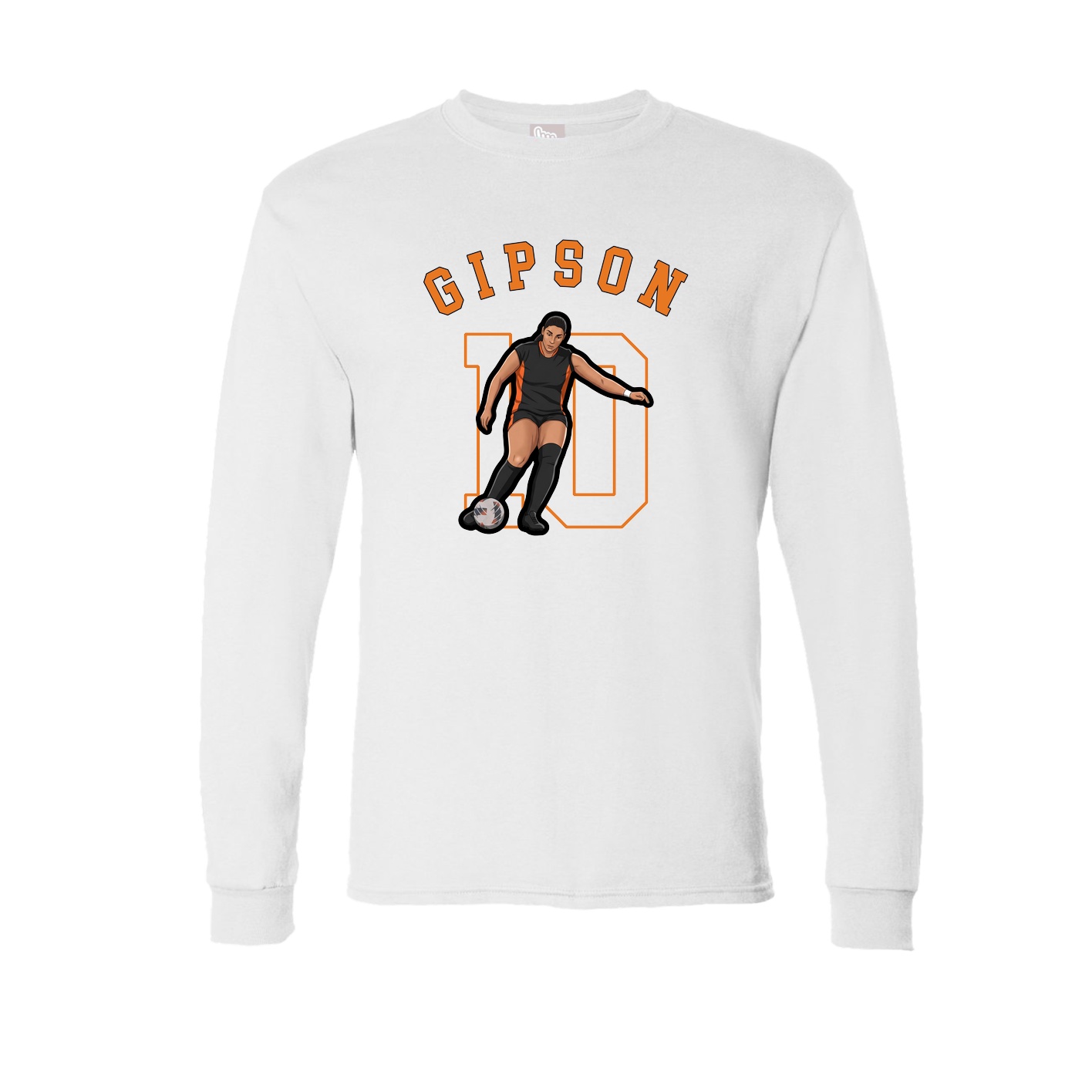 Long Sleeve Tee — Shirsey Arch in White