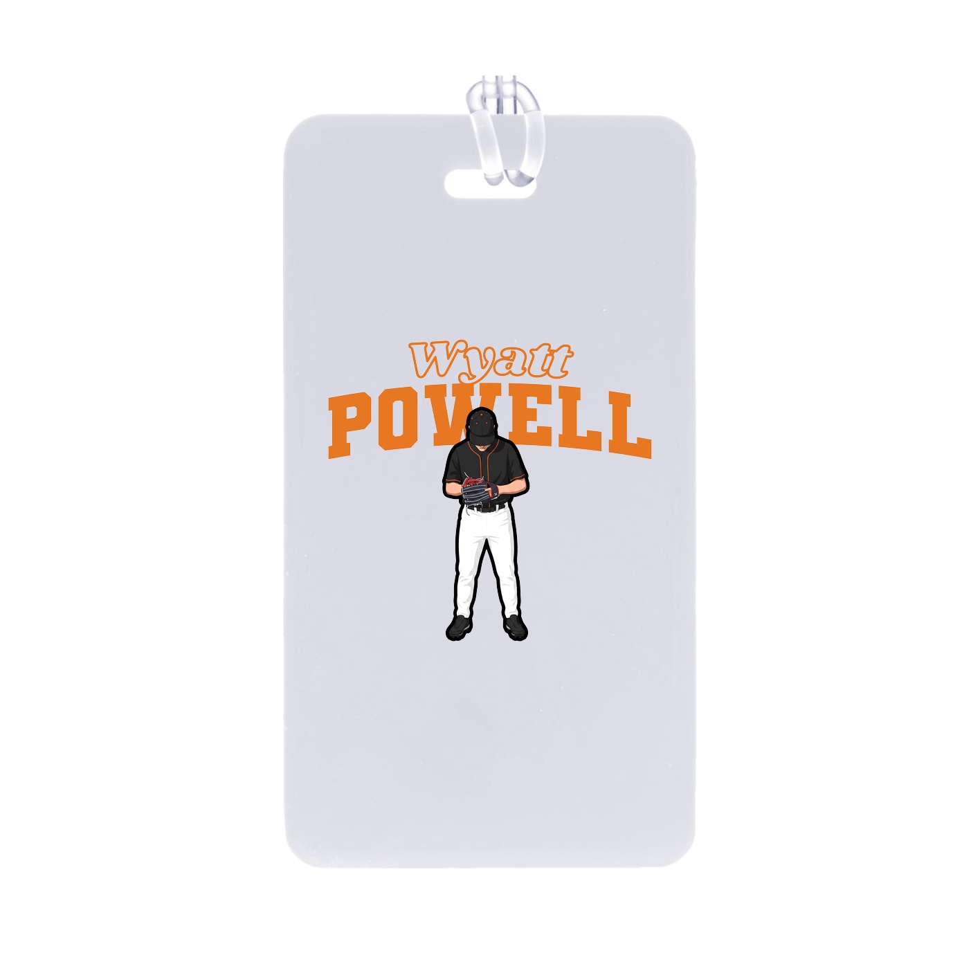 Bag Tag — Name Arch in Classic