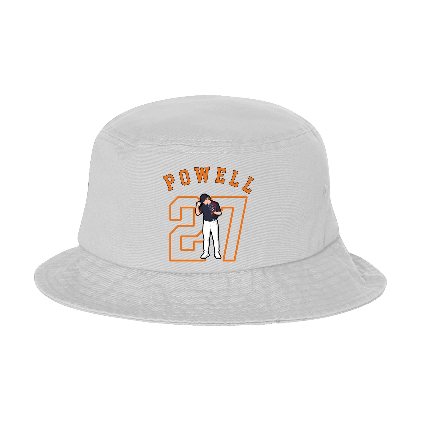 Bucket Cap — Shirsey Arch in White