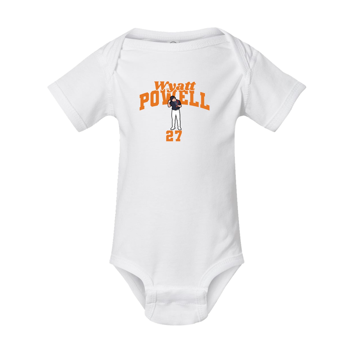 Baby Onesie — Signature Arch in White