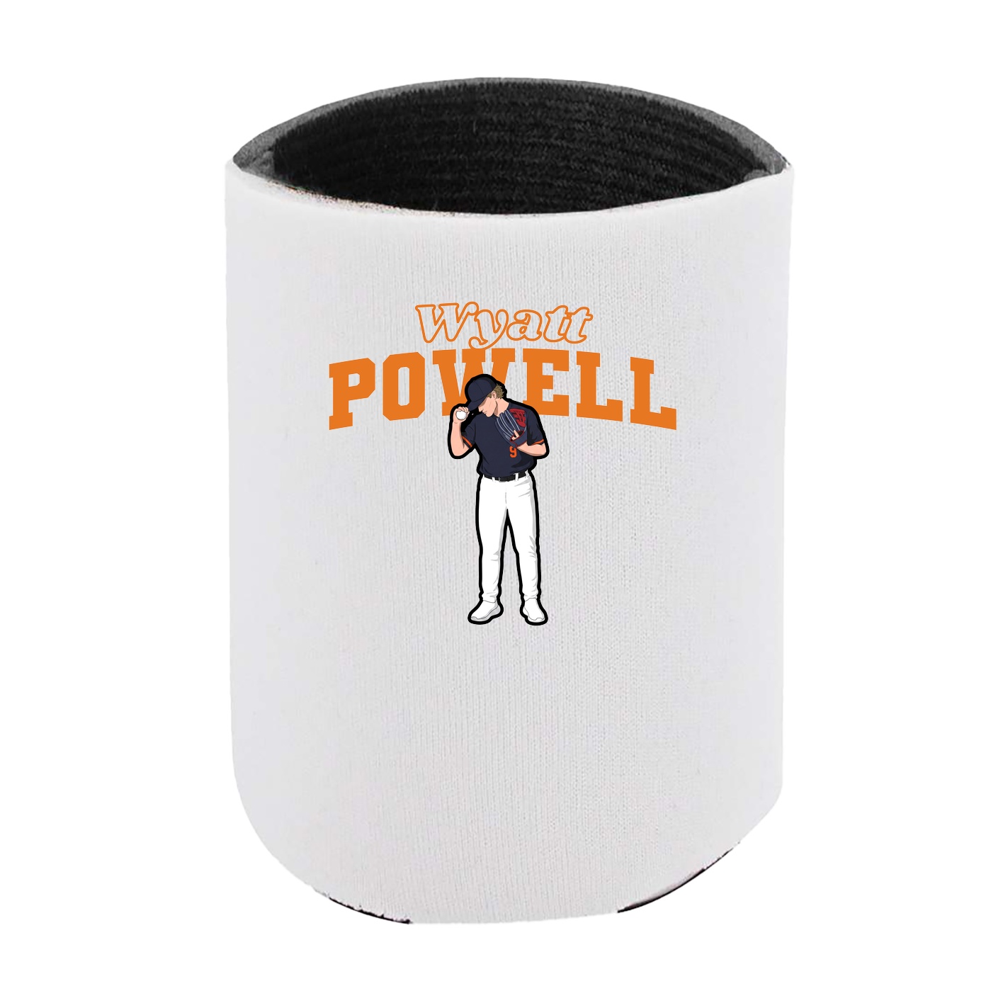 Can Holder — Name Arch in White